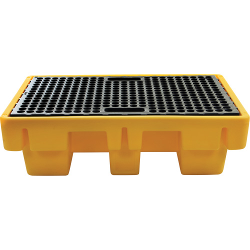 2-Drum Spill Pallet, 61 US gal. Spill Capacity, 51.5" x 36" x 15" Groupe Belzile Dickner
