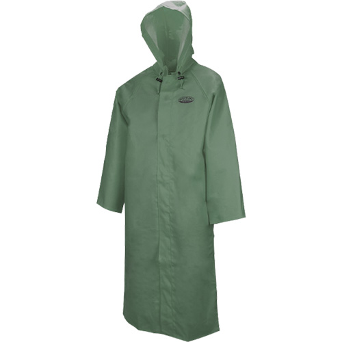 Manteau long avec capuchon d&eacute;tachable Hurricane 851, Petit, Vert Groupe Belzile Dickner