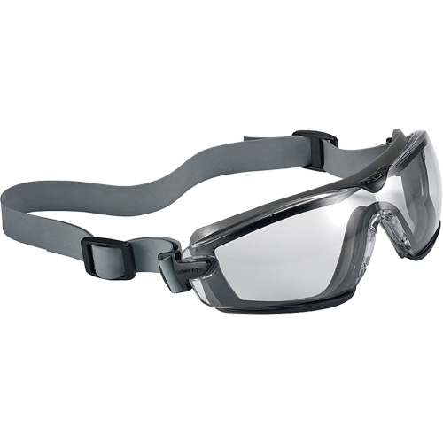 Lunettes de s&eacute;curit&eacute; compactes Cobra TPR, Lentille Transparent, Antibu&eacute;e/Anti-&eacute;gratignures, Ventilation Ferm&eacute; Groupe Belzile Dickner