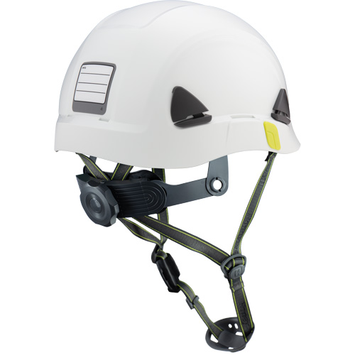 Casque de s&eacute;curit&eacute; d'escalade Fibre Metal, R&eacute;pond aux normes CSA type 2, Suspension Rochet, Non ventil&eacute; Groupe Belzile Dickner