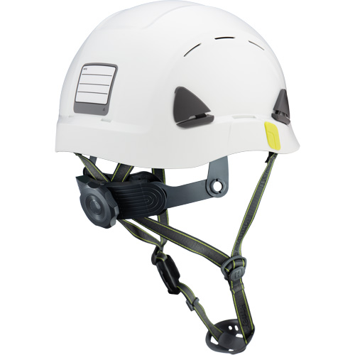Casque de s&eacute;curit&eacute; d'escalade Fibre Metal, R&eacute;pond aux normes CSA type 2, Suspension Rochet, Ventil&eacute; Groupe Belzile Dickner
