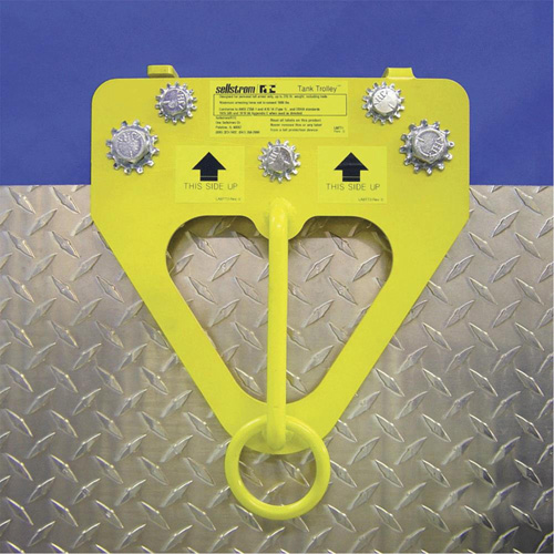 1" to 1-7/8" Wide Flange Tank Trolley, Temporary Use Groupe Belzile Dickner