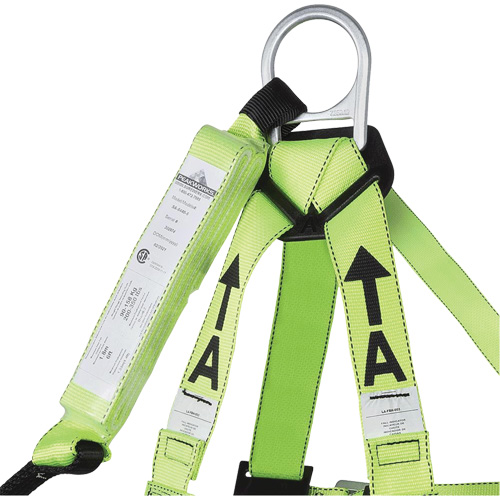 FBH-10000A5440-6 Harnais & longe classe A de 6' avec capacit&eacute; de 220 lb, Combinaison harnais/longe Groupe Belzile Dickner