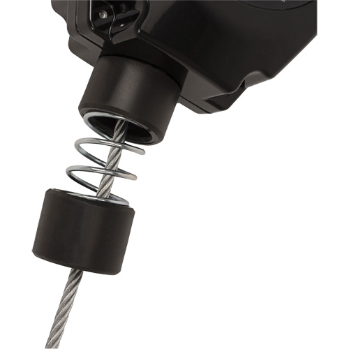 SRL-73302-40LE Cordage de s&eacute;curit&eacute; autor&eacute;tractable, 40', Acier galvanis&eacute;, Pivotant Groupe Belzile Dickner