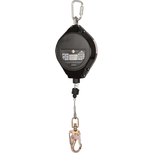 SRL-73302-60LE Cordage de s&eacute;curit&eacute; autor&eacute;tractable, 60', Acier galvanis&eacute;, Pivotant Groupe Belzile Dickner