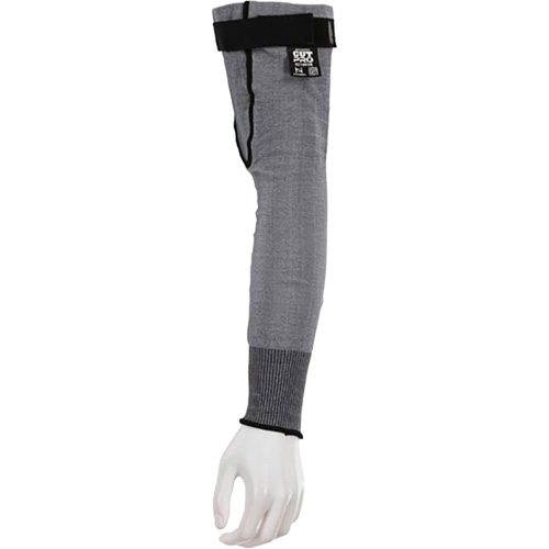 CutPro&reg; Cut-Resistant Sleeve, HyperMax&reg;, 18", ASTM ANSI Level A6, Grey Groupe Belzile Dickner