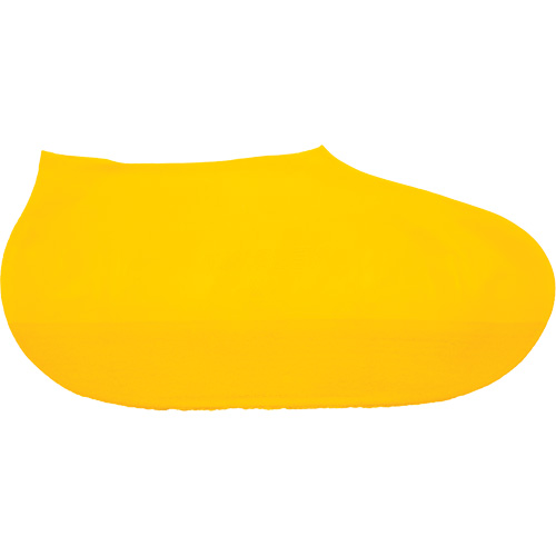 Couvre-chaussures jetables Boot Saver, Moyen, Latex de caoutchouc, Jaune Groupe Belzile Dickner