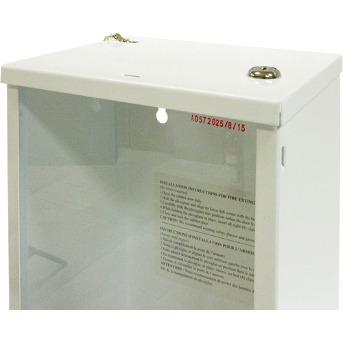 Light-Duty Fire Extinguisher Cabinet, 8" W x 22" H x 6" D Groupe Belzile Dickner