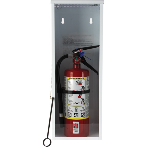 Light-Duty Fire Extinguisher Cabinet, 8" W x 22" H x 6" D Groupe Belzile Dickner