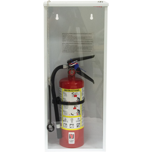 Light-Duty Fire Extinguisher Cabinet, 10" W x 24" H x 6" D Groupe Belzile Dickner
