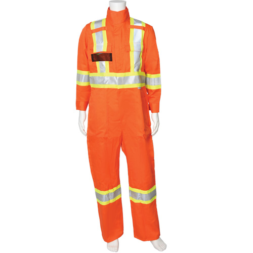 Combinaisons FR haute visibilit&eacute; Firewall FR, Taille Petit, Orange haute visibilit&eacute;, 9,2 cal/cm² Groupe Belzile Dickner