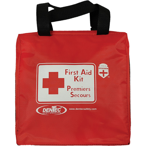 Trousse de premiers soins Shield, R&eacute;pond ou surpasse la norme CSA Z1220-24 type 3 environnements &agrave; haut risque, Petit (2-25 travailleurs) Groupe Belzile Dickner