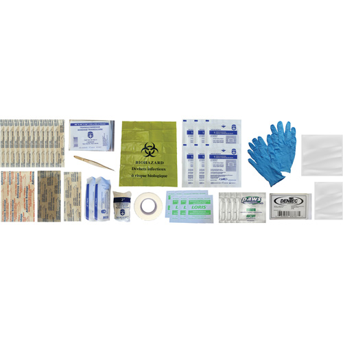 Trousse de premiers soins Shield, R&eacute;pond ou surpasse la norme CSA Z1220-24 type 1 individuelle, Personnel (1 travailleur) Groupe Belzile Dickner