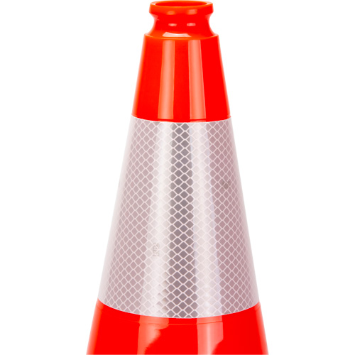 Premium Traffic Cone, 18", Orange, 6" Reflective Collar(s) Groupe Belzile Dickner