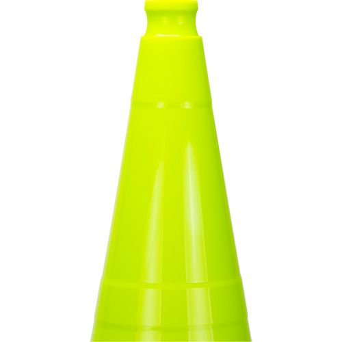 Premium Traffic Cone, 28", Lime Green Groupe Belzile Dickner