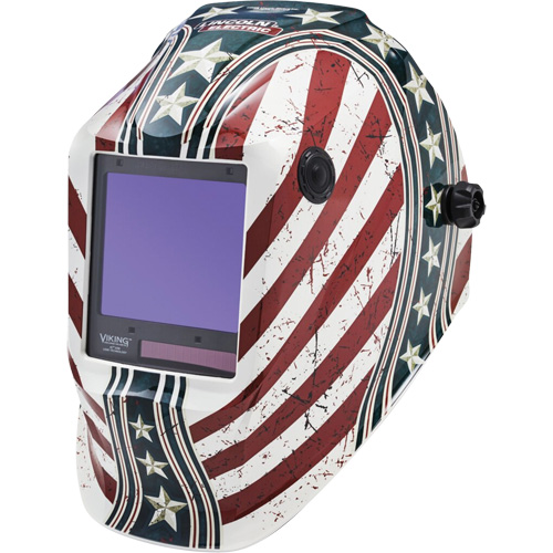 VIKING 3350 Daredevil Welding Helmet, 3.74" L x 3.34" W View Area, 5 - 13 Shade Range Groupe Belzile Dickner