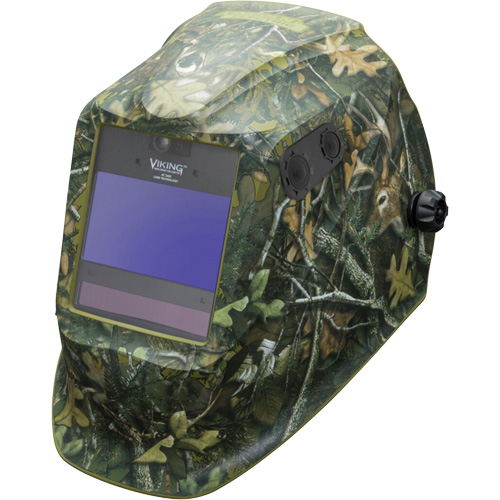 Masque de soudage VIKING 2450 s&eacute;rie ADV White Tail Camo, 3,82" lo x 2,44" la Champ de vision, Teinte 5 - 13 Groupe Belzile Dickner