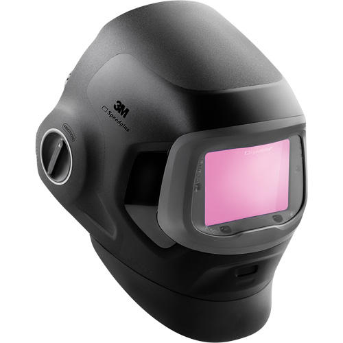 Speedglas G5-03 Pro Black Fixed Front Welding Helmet, 2.8" L x 4.3" W View Area, 8-14/3/5 Shade Range, Black Groupe Belzile Dickner