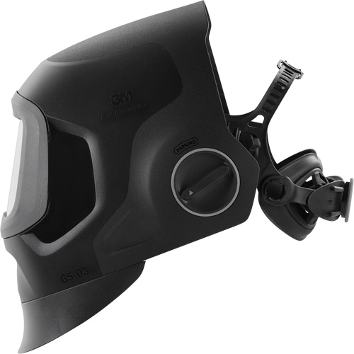 Speedglas G5-03 Pro Black Fixed Front Welding Helmet, 2.8" L x 4.3" W View Area, 8-14/3/5 Shade Range, Black Groupe Belzile Dickner