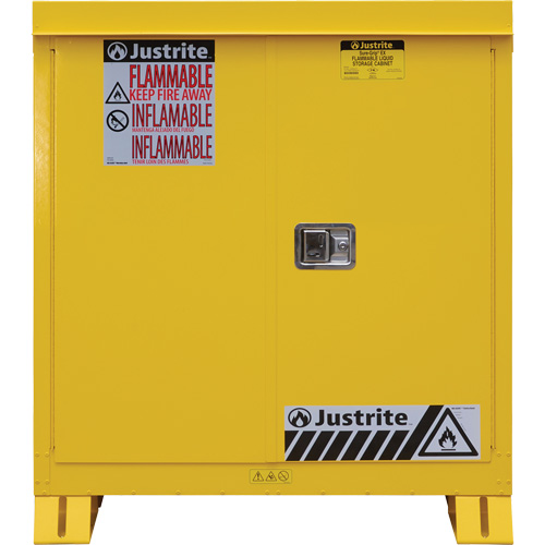 Outdoor Flammable Storage Cabinet, 30 gal., 2 Door, 43" W x 44" H x 18" D Groupe Belzile Dickner