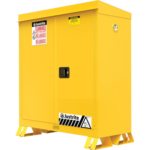 Outdoor Flammable Storage Cabinet, 30 gal., 2 Door, 43" W x 44" H x 18" D Groupe Belzile Dickner