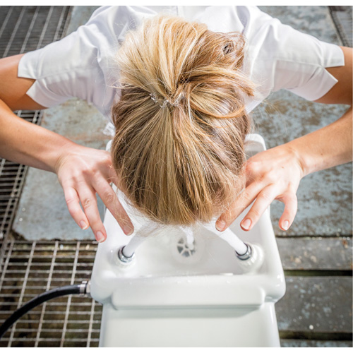 Douche oculaire/faciale, Installation Montage mural, Bol Plastique Groupe Belzile Dickner