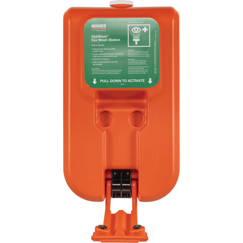 Poste de douche oculaire portable autonome, Aliment&eacute; par gravit&eacute;, Capacit&eacute; 10 gal., Conformit&eacute; ANSI Z358.1 Groupe Belzile Dickner
