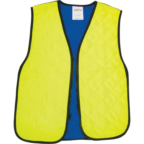 Veste refroidissante &agrave; &eacute;vaporation, 2T-Grand, Jaune lime haute visibilit&eacute; Groupe Belzile Dickner