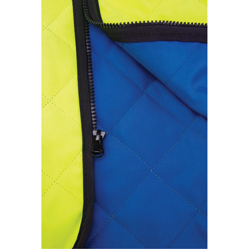 Veste refroidissante &agrave; &eacute;vaporation, 2T-Grand, Jaune lime haute visibilit&eacute; Groupe Belzile Dickner