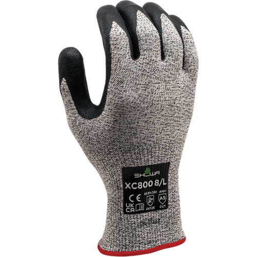 Gants r&eacute;sistants &agrave; la coupe XC800, Taille 6/Petit, Calibre 13, Rev&ecirc;tement Nitrile, Enveloppe en PEHP, ASTM ANSI niveau A5/EN 388 niveau E Groupe Belzile Dickner