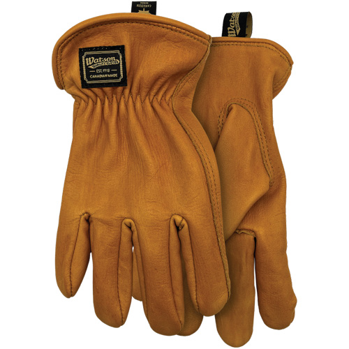 597CR The Duke Cut-Resistant Gloves, Size Medium, Cowhide/Para-Aramid/Polyester/Stainless Steel Shell, ASTM ANSI Level A5 Groupe Belzile Dickner