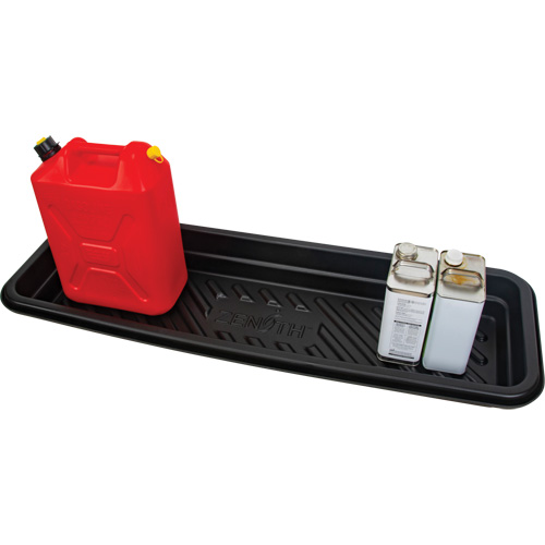 Plateau pour les d&eacute;versements, 12" lo x 48" la x 4,5" h, Cap. de d&eacute;versement 12 gal. US Groupe Belzile Dickner