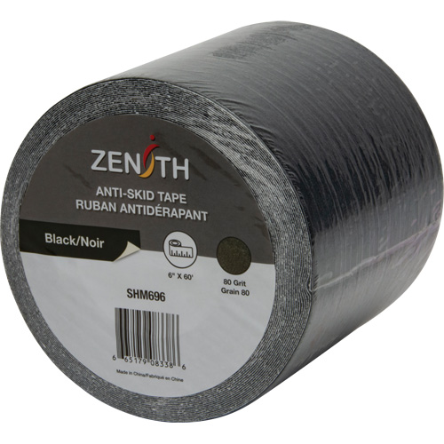 Anti-Skid Tape, 6" x 60', Black Groupe Belzile Dickner
