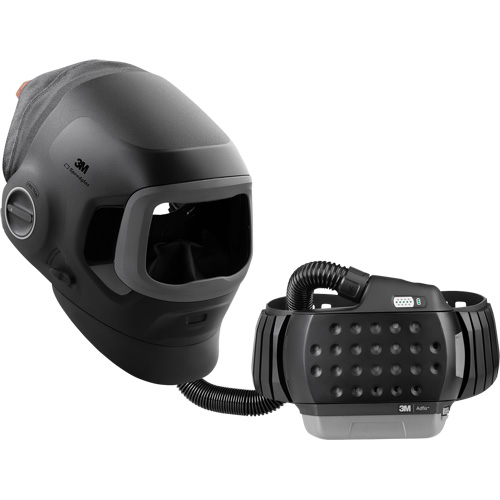Casque de soudage Speedglas G5-03 Pro-Air avec syst&egrave;me de respirateur d'&eacute;puration d'air propuls&eacute; Adflo — SANS filtre autoassombrissant, Masque de soudage, Pile Lithium-ion Groupe Belzile Dickner