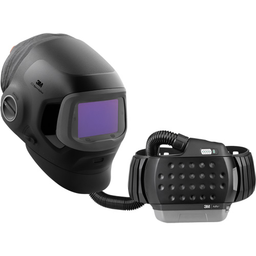 Speedglas G5-03 Pro-Air Welding Helmet with Adflo PAPR Assembly - VC ADF, Welding Helmet, Lithium-Ion Battery Groupe Belzile Dickner