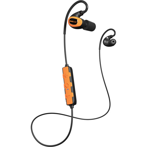 Safety Orange Pro 3.0 Bluetooth Earbuds Groupe Belzile Dickner