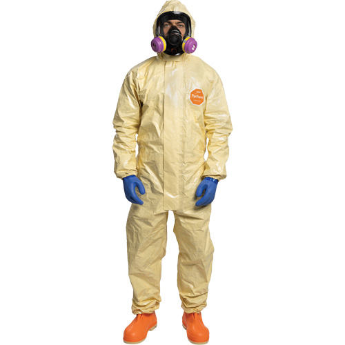 Tychem&reg; 6000 SFR Coverall, Size Small, Khaki Groupe Belzile Dickner