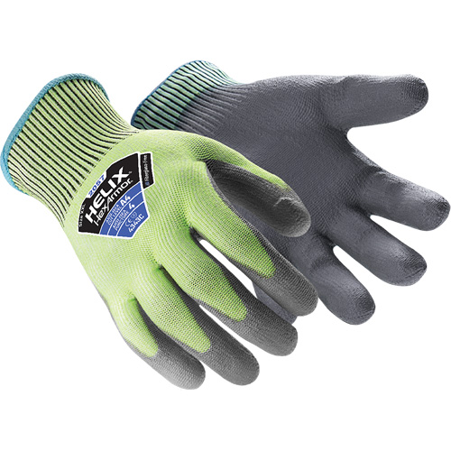 Helix&reg; 2057 Abrasion- & Cut-Resistant Gloves, Size 6/X-Small, 13 Gauge, Polyurethane Coated, HPPE Shell, ASTM ANSI Level A4/EN 388 Level C Groupe Belzile Dickner