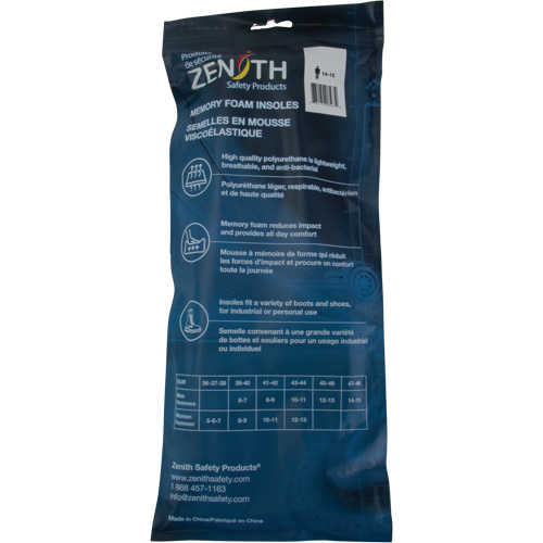Memory Foam Insoles, Women's 5 - 7 Groupe Belzile Dickner