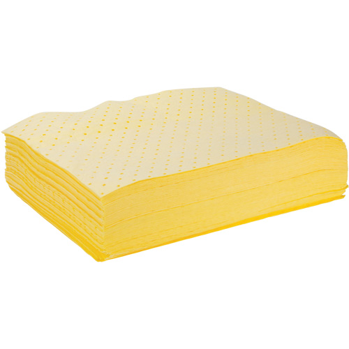 Bonded Sorbent Pads, Hazmat, 15" x 19", 8 gal. Absorbancy Groupe Belzile Dickner