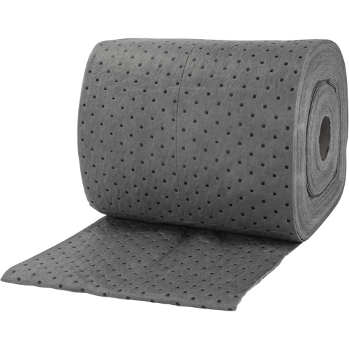 Rouleaux absorbants li&eacute;es, Poids moyen, 150' lo x 15" la, Absorption 8 gal. Groupe Belzile Dickner