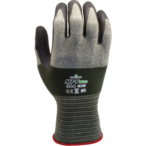 Gants MFT PRO 344, Taille 6/Petit, Calibre 13, Rev&ecirc;tement Latex de caoutchouc, Enveloppe en Nylon/Microfibre, EN 388 niveau 1/EN 388 niveau A Groupe Belzile Dickner