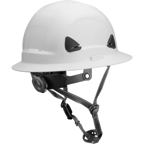 Casque Fibre Metal de style escalade avec bordure compl&egrave;te, R&eacute;pond aux normes CSA type 2, Suspension Rochet, Non ventil&eacute; Groupe Belzile Dickner
