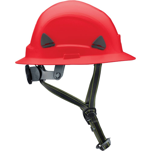 Fibre Metal Climbing Style Helmet with Full Brim, Meets CSA Type 2, Ratchet Suspension, Non-Vented Groupe Belzile Dickner