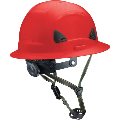 Fibre Metal Climbing Style Helmet with Full Brim, Meets CSA Type 2, Ratchet Suspension, Non-Vented Groupe Belzile Dickner