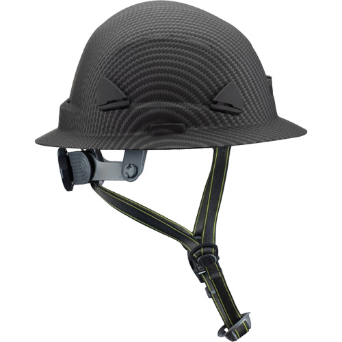 Fibre Metal Climbing Style Helmet with Full Brim, Meets CSA Type 2, Ratchet Suspension, Non-Vented Groupe Belzile Dickner