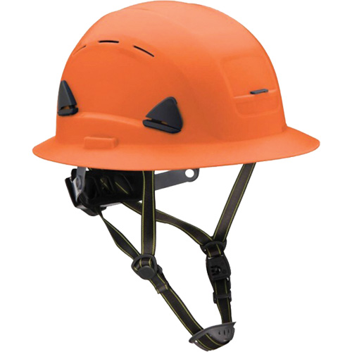Fibre Metal Climbing Style Helmet with Full Brim, Meets CSA Type 2, Ratchet Suspension, Vented Groupe Belzile Dickner