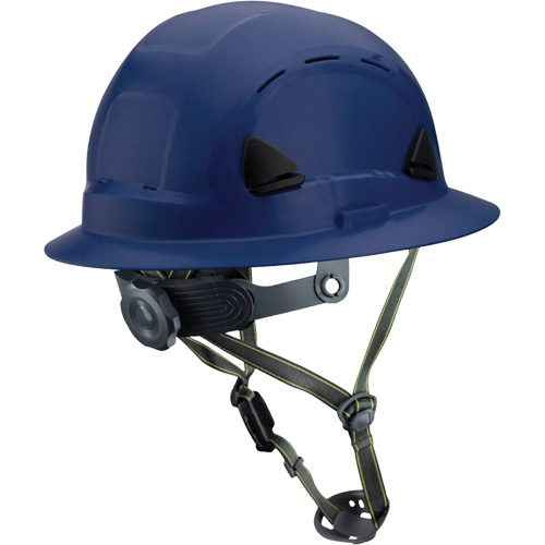 Fibre Metal Climbing Style Helmet with Full Brim, Meets CSA Type 2, Ratchet Suspension, Vented Groupe Belzile Dickner