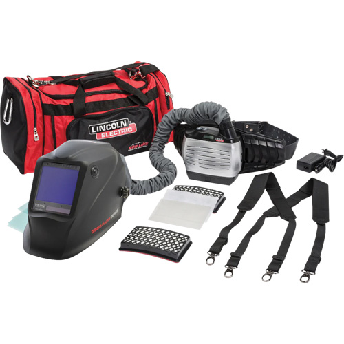 VIKING 3350 XG Auto-Darkening PAPR with Extended Battery, Welding Helmet, Lithium-Ion Battery Groupe Belzile Dickner