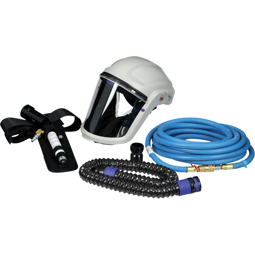 Ensemble de soupape de refroidissement &agrave; adduction d'air Versaflo V-100PSK, trousse de peinture pulv&eacute;ris&eacute;e Groupe Belzile Dickner